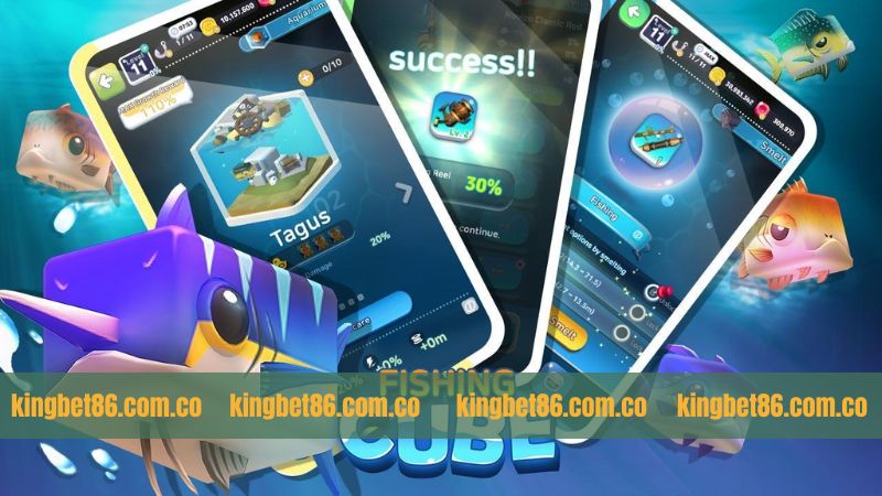Fishing Cube - Hướng Dẫn Chơi Tại Kingbet86 Từ A - Z 4 Chiến thuật chinh phục chiến thắng trong săn cá